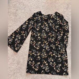 Dex Floral Dress with Bell Sleeves